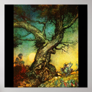 Poster-Vintage Illustration-Rackham 29 Poster