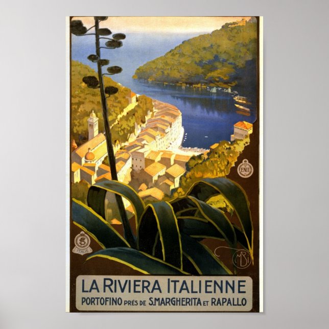 Poster Vintage Italie (Devant)