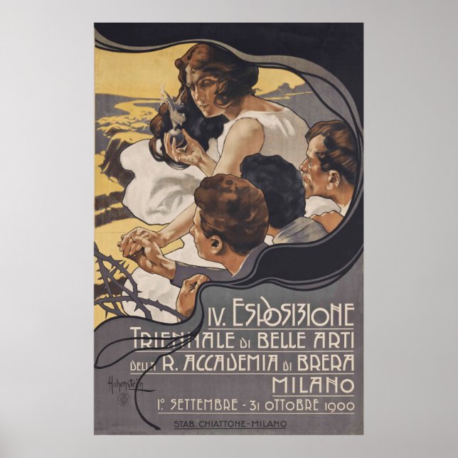 Poster Vintage italien (Devant)