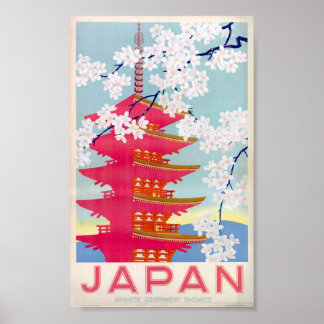 poster vintage japonais
