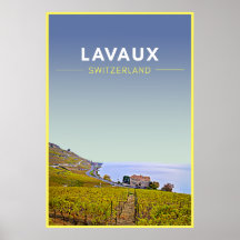 Vintage Lavaux Vineyards Suisse Travel
