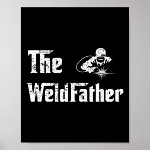 Poster Vintage Le Weldfather Souder Souder Papa Gras
