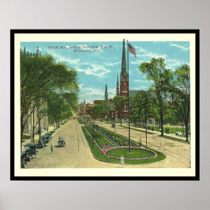 Poster Vintage Milwaukee