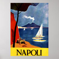 Vintage Napoli Voyage Amour Romance