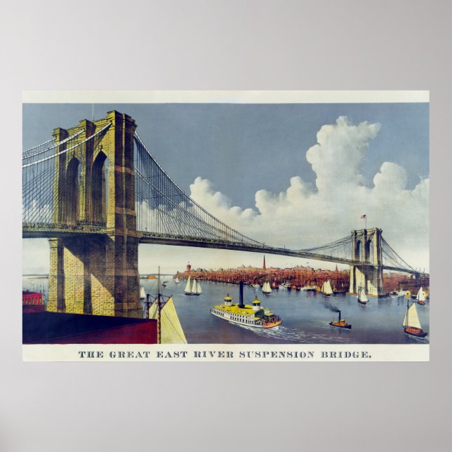 Poster Vintage New York (Devant)
