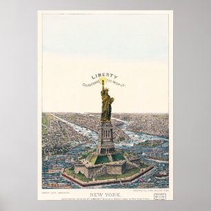 Poster Vintage New York