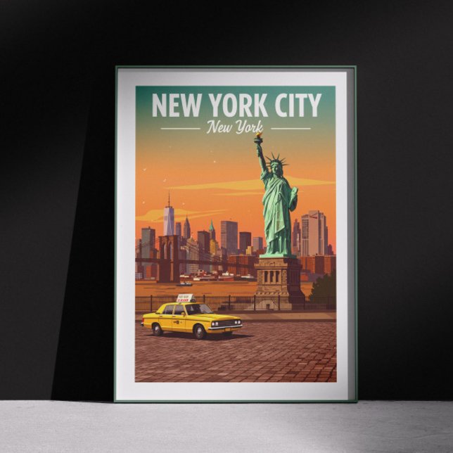 Poster Vintage New York (Créateur téléchargé)