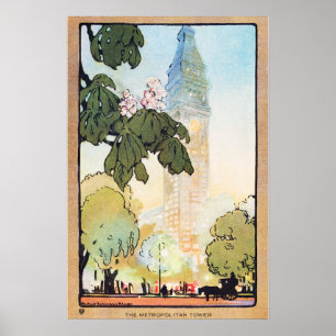 Poster vintage New York City