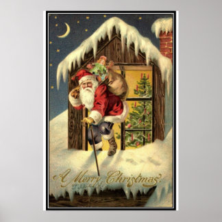 Poster Vintage : Noël -