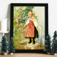 Vintage Noël Carl Larsson suédois