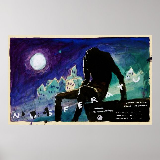 Poster Vintage Nosferatu (Devant)