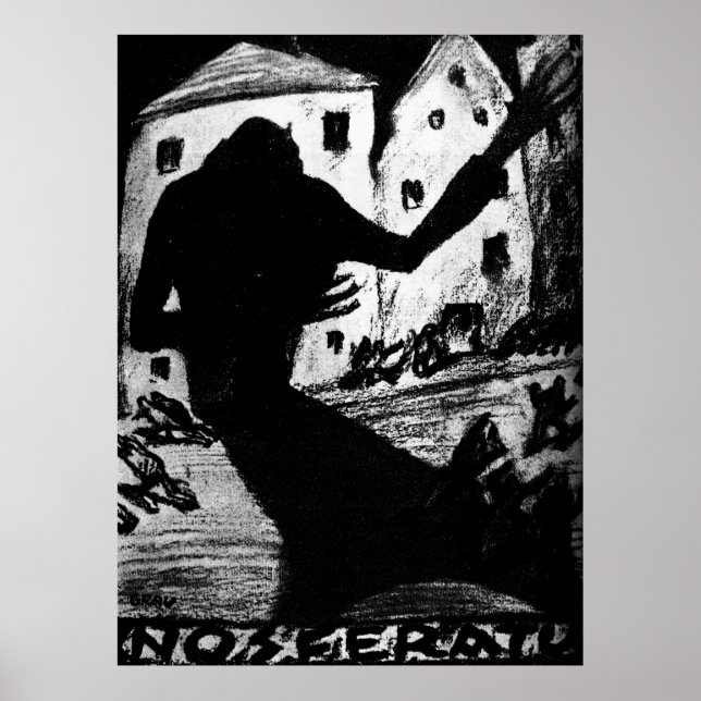 Poster Vintage Nosferatu (Devant)