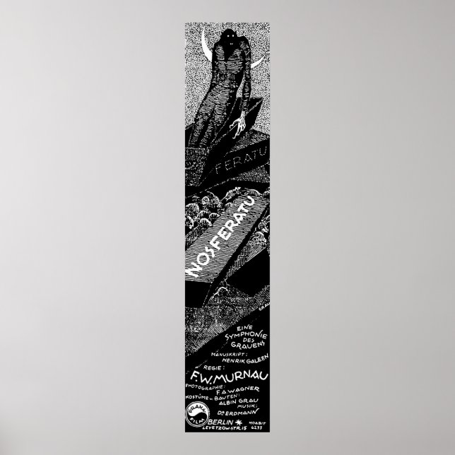 Poster Vintage Nosferatu (Devant)