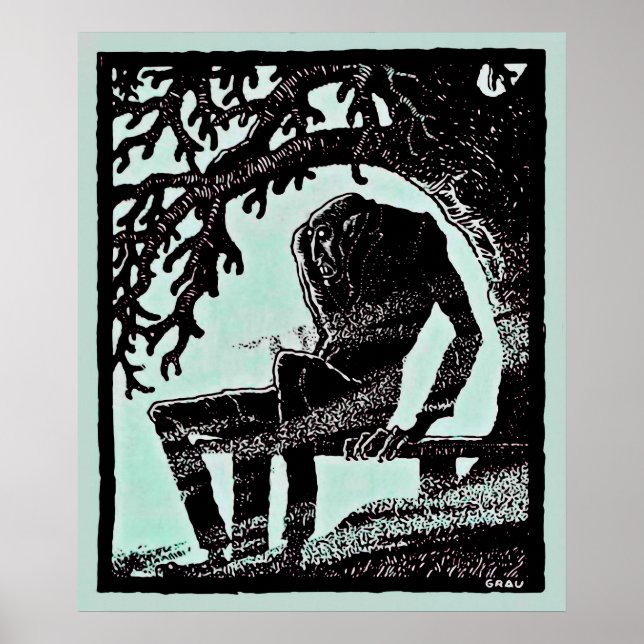 Poster Vintage Nosferatu (Devant)