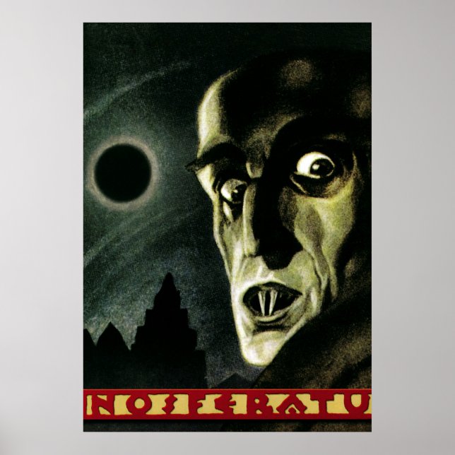 Poster Vintage Nosferatu Promo Art (Devant)