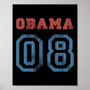 Poster Vintage Obama 08