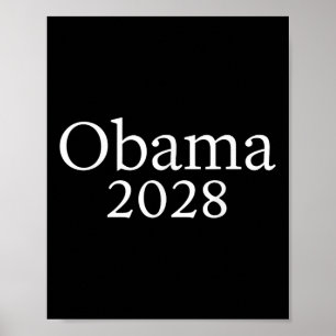 Poster Vintage Obama pour le président 2028 Obama 2028
