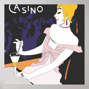 Poster vintage Odeon Casino