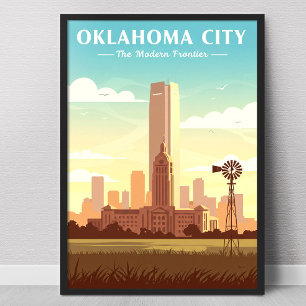 Poster Vintage Oklahoma City