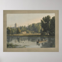 Vintage Oxford Des Banques De L'Isis, 1812