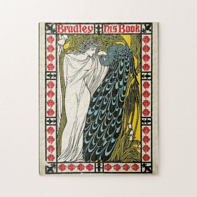 Poster vintage : Peacock : Puzzle pour femme (Vertical)