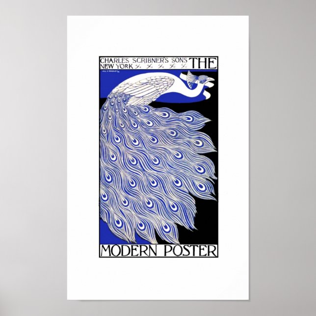 Poster Vintage Peacock The Modern Poster (Front)