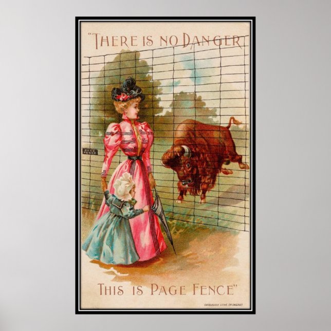 Poster Vintage : publicité agricole - (Devant)