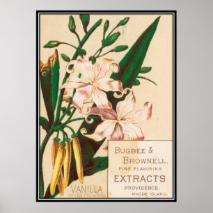 Poster Vintage : publicité alimentaire -