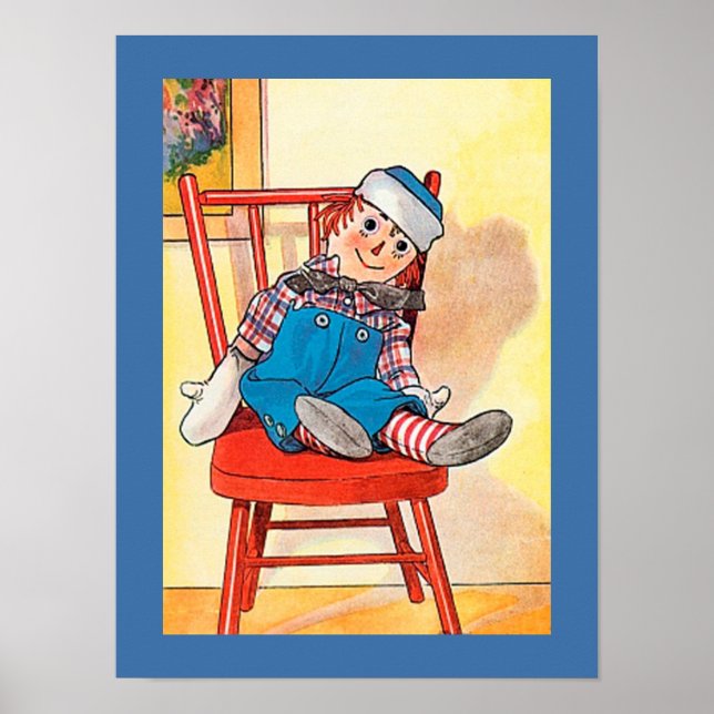 Poster Vintage RAGGEDY ANDY Image (Devant)