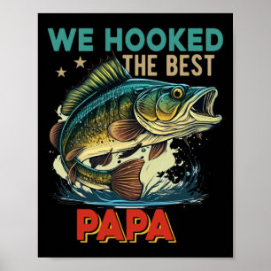 Poster Vintage Retro Nous Avons Accroché Le Meilleur Papa