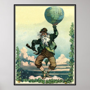 Poster Vintage : Saint Patrick's day -
