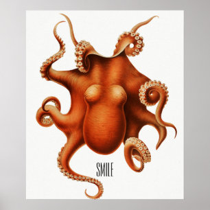 Poster Vintage 'Smile'