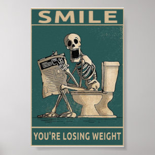 Poster Vintage sourire