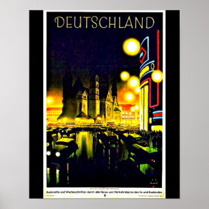 Poster-Vintage Travel Art-Germany Poster