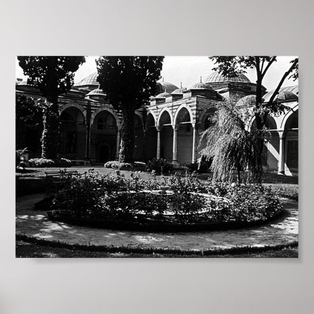 Poster Vintage Turquie Istanbul Musée Topkapi (Devant)