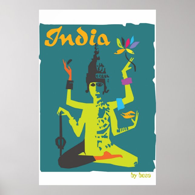 Poster vintage UltraPop (Devant)