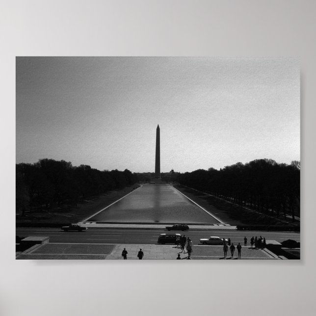 Poster Vintage USA Washington Monument (Devant)