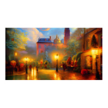 Vintage Vacances art vieux thème coloré