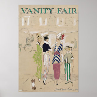 Poster vintage Vanity Fair