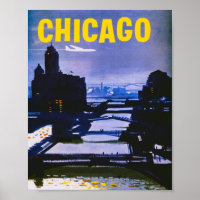 Vintage voyage de Chicago