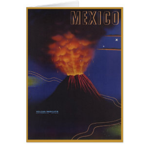 Poster Vintage voyage - Mexique vers 1943
