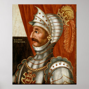Poster Vintage William The Conqueror Painting