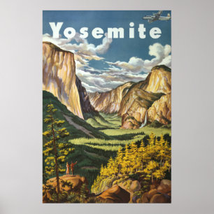 Poster vintage Yosmite