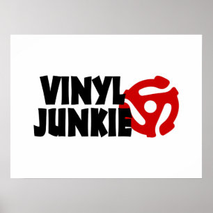 Poster Vinyl Junkie