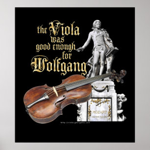 Poster Viola et Mozart