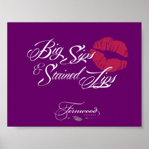 Poster violet vendredi