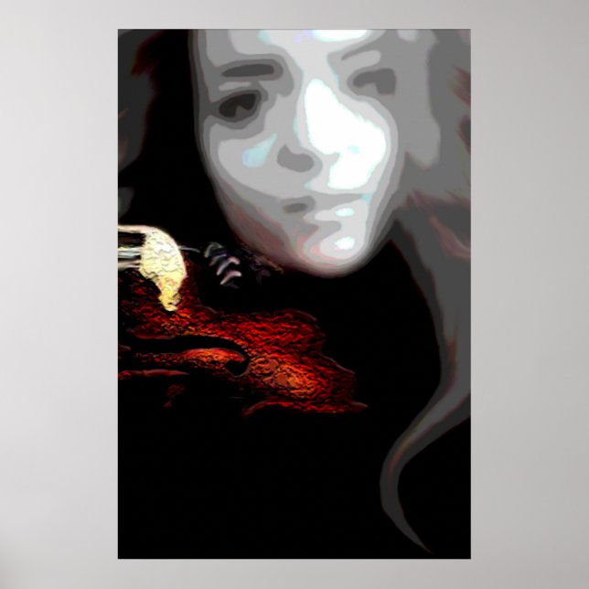 Poster Violon (Devant)