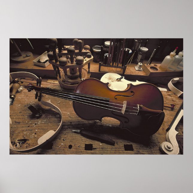 Poster Violon (Devant)