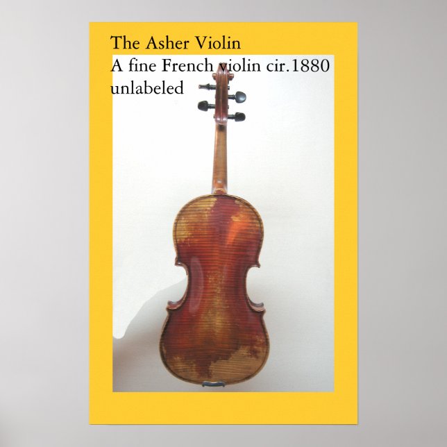 Poster Violon Asher II (Devant)