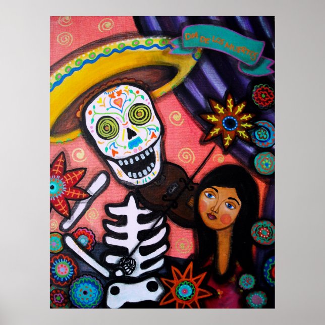 Poster violoniste (Devant)